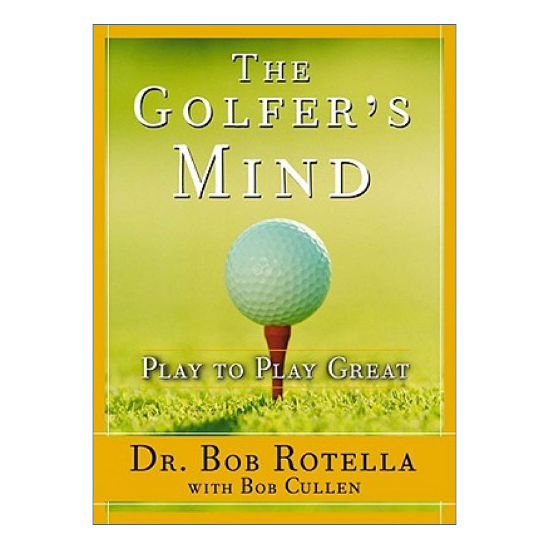 英文原版 Golfer's Mind 高尔夫球手指南 精装 英文版 进口英语原版书籍