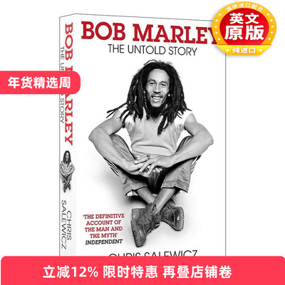 英文原版 Bob Marley the Untold Story 雷鬼教父鲍勃·马利传记 英文版 进口英语原版书籍