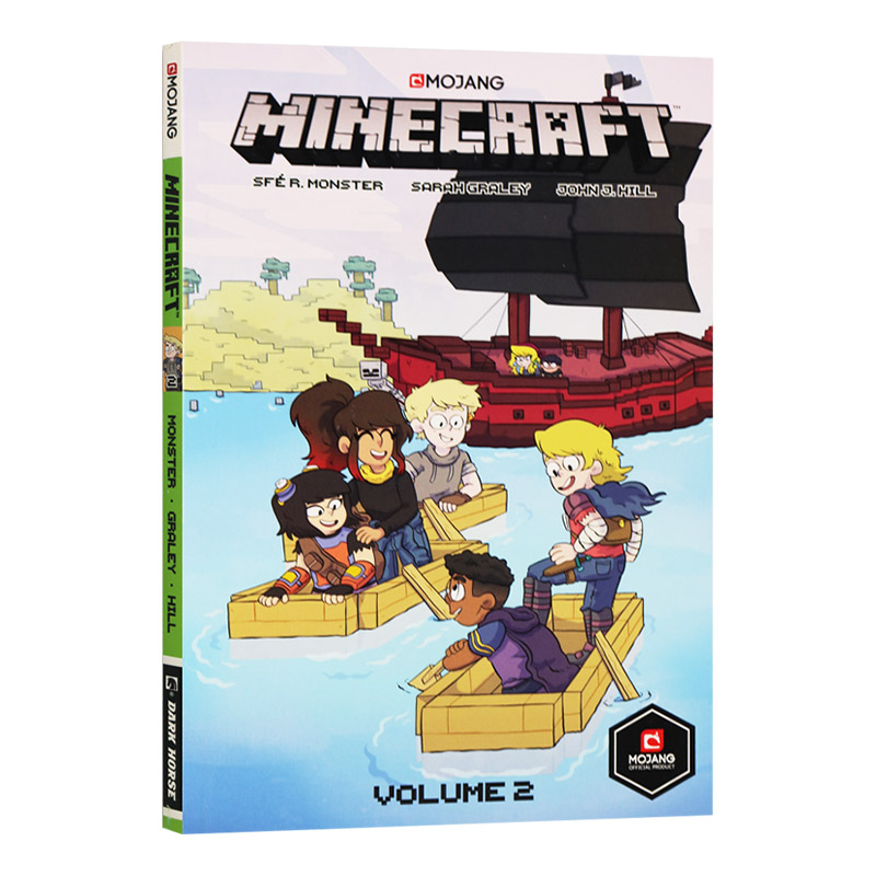 英文原版 minecraft volume 2 我的世界官方漫画 第2卷 graphic novel