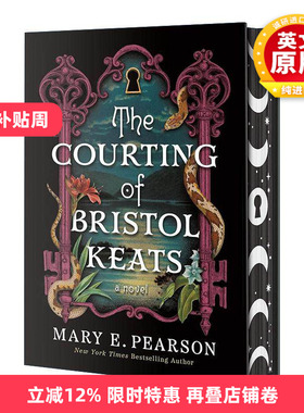 英文原版 The Courting of Bristol Keats 布里斯托尔·济慈的追求 精装 浪漫奇幻小说 英文版 进口英语原版书籍