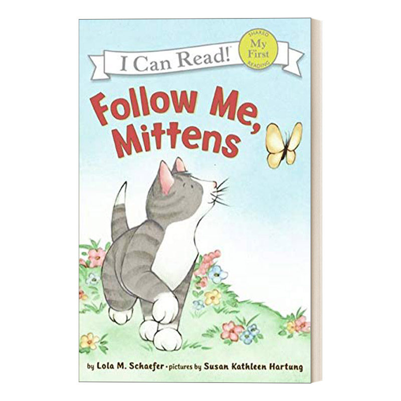 英文原版 follow me mittens 跟我来小猫咪咪 分级阅读 英文版 进口