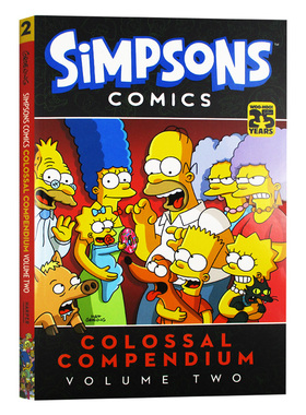 辛普森漫画大全2 英文原版 Simpsons Comics Colossal Compendium Volume 2 英文版 进口原版英语漫画书籍 Matt Groening