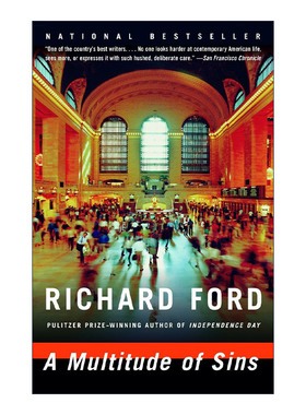 英文原版 A Multitude of Sins Vintage Contemporaries 千百种罪 石泉城作者 普利策奖得主Richard Ford 英文版 进口英语原版书籍