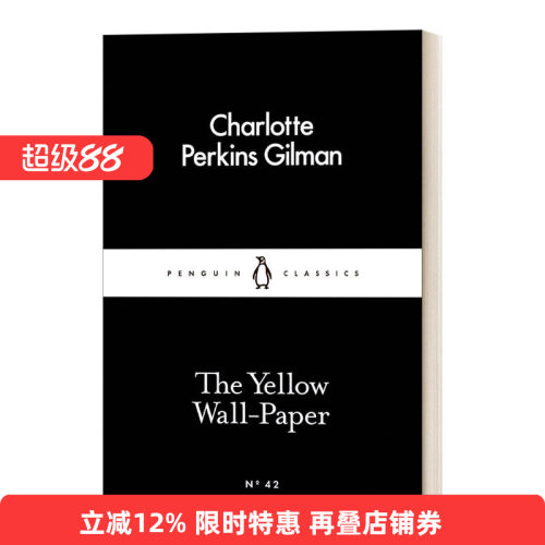 英文原版 The Yellow Wall Paper 吉尔曼 黄壁纸 英文版 进口英语原版书籍