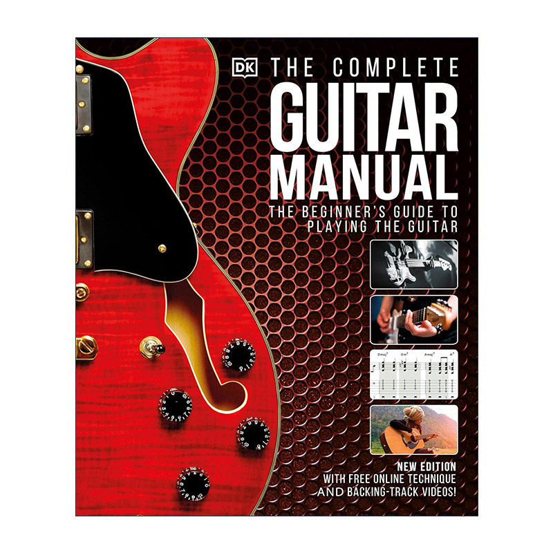 英文原版 The Complete Guitar Manual 吉他初学者完全指南 DK艺术音乐教程 精装 英文版 进口英语原版书籍