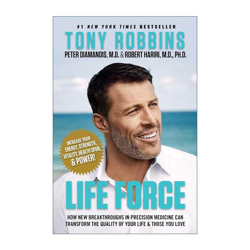 英文原版 Life Force 生命力 长寿时代健康指南 托尼罗宾斯 英文版 进口英语原版书籍