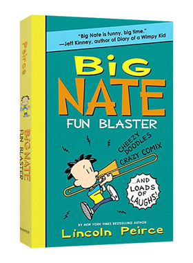 英文原版 Big Nate Fun Blaster Cheezy Doodles Crazy Comix and Loads of Laughs! 大内特活动书2 英文版 进口英语原版书籍