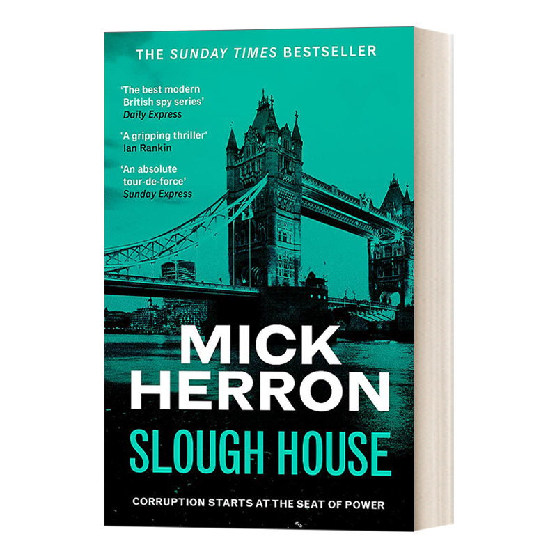 英文原版小说 Slough House 下等马7 绝望的房子 英文版 进口英语原版书籍