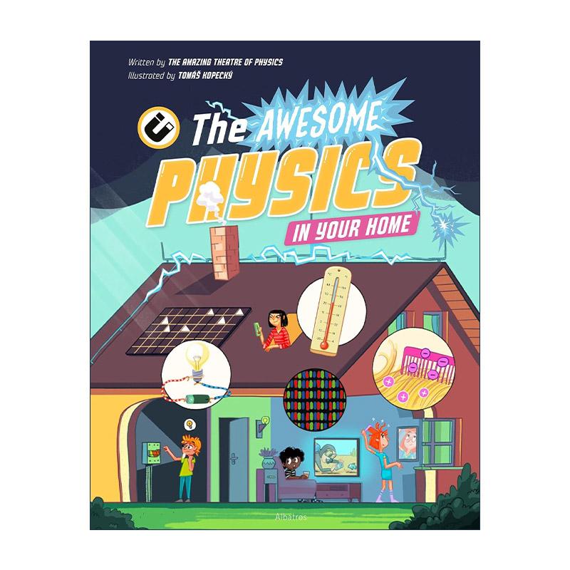 英文原版 The Awesome Physics in Your Home 生活中的神奇物理 儿童精装科普百科 STEM教育 科学小实验 英文版 进口英语原版书籍