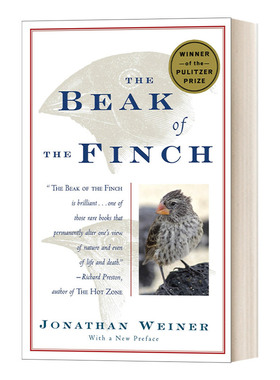 英文原版 The Beak of the Finch 鸟喙 加拉帕格斯群岛考察记 1995普利策奖 豆瓣高分推荐 Jonathan Weiner 进口英语原版书籍