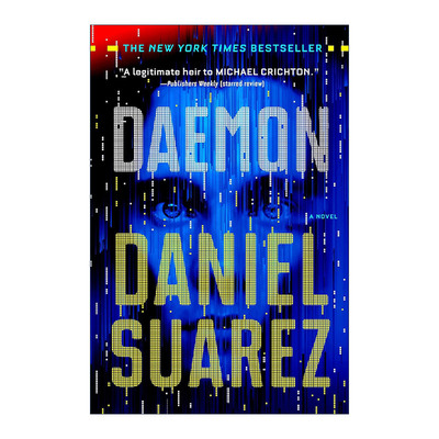 英文原版 Daemon 守护程序1 网络杀神 惊悚科幻小说 Daniel Suarez 英文版 进口英语原版书籍