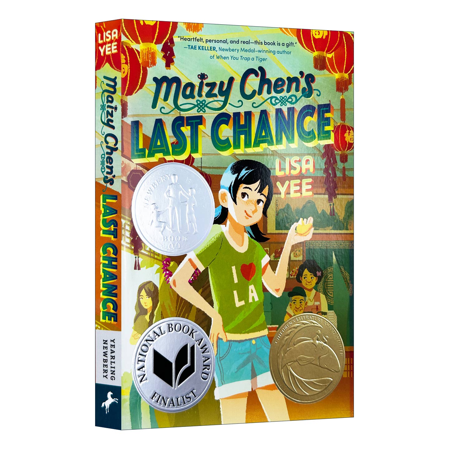 英文原版 Maizy Chen's Last Chance 陈梅兹的最后一次机会 纽伯瑞2023银奖 儿童文学奖获奖小说 蓝思值670L Lisa Yee 英文版