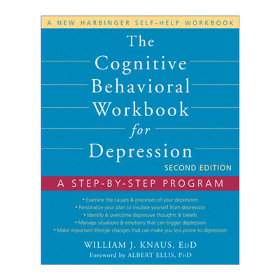 英文原版 The Cognitive Behavioral Workbook for Depression 2nd Edition 抑郁症认知行为练习册 第二版 英文版进口英语书籍