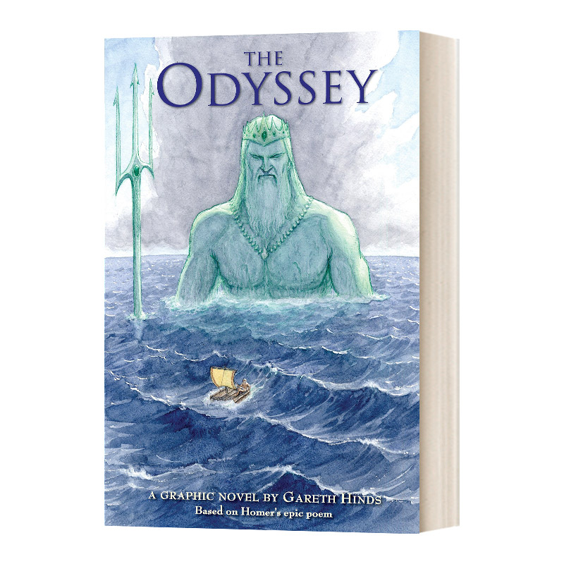 英文原版 The Odyssey 奥德赛 儿童莎士比亚经典文学 Gareth Hinds 英文版 进口英语原版书籍