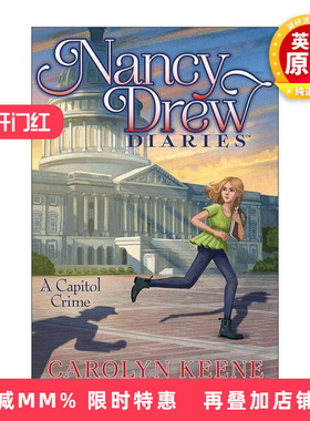 英文原版 A Capitol Crime 南希德鲁日记22 神探南茜 英文版 进口英语原版书籍