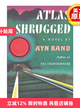 英文原版 Atlas Shrugged 阿特拉斯耸耸肩 纪念收藏版 Ayn Rand安·兰德 英文版 进口英语原版书籍