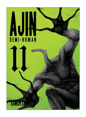 英文原版 Ajin 11 Demi-Human 亚人 卷十一 科幻漫画 樱井画门Gamon Sakurai 英文版 进口英语原版书籍