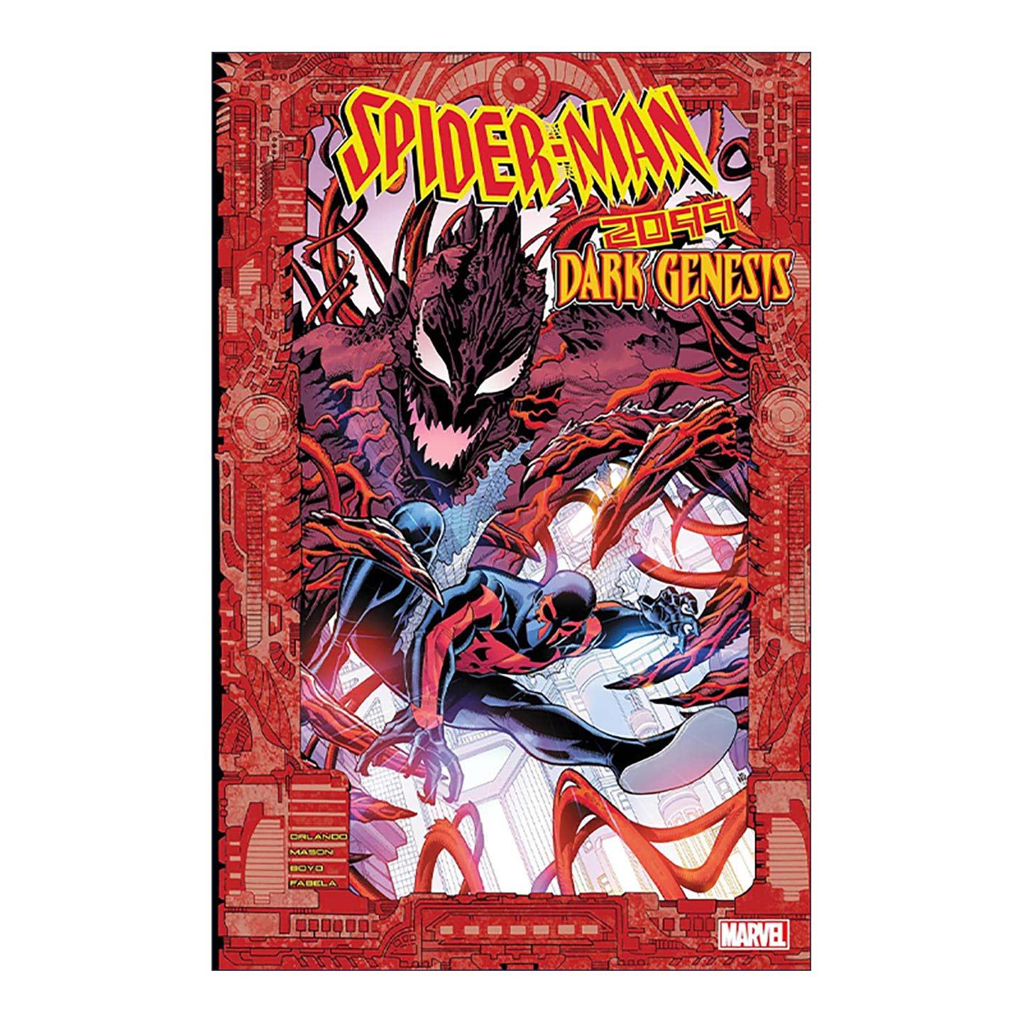 英文原版 Spider-Man 2099 Dark Genesis 蜘蛛侠2099 黑暗起源 漫威漫画 Steve Orlando 英文版 进口英语原版书籍