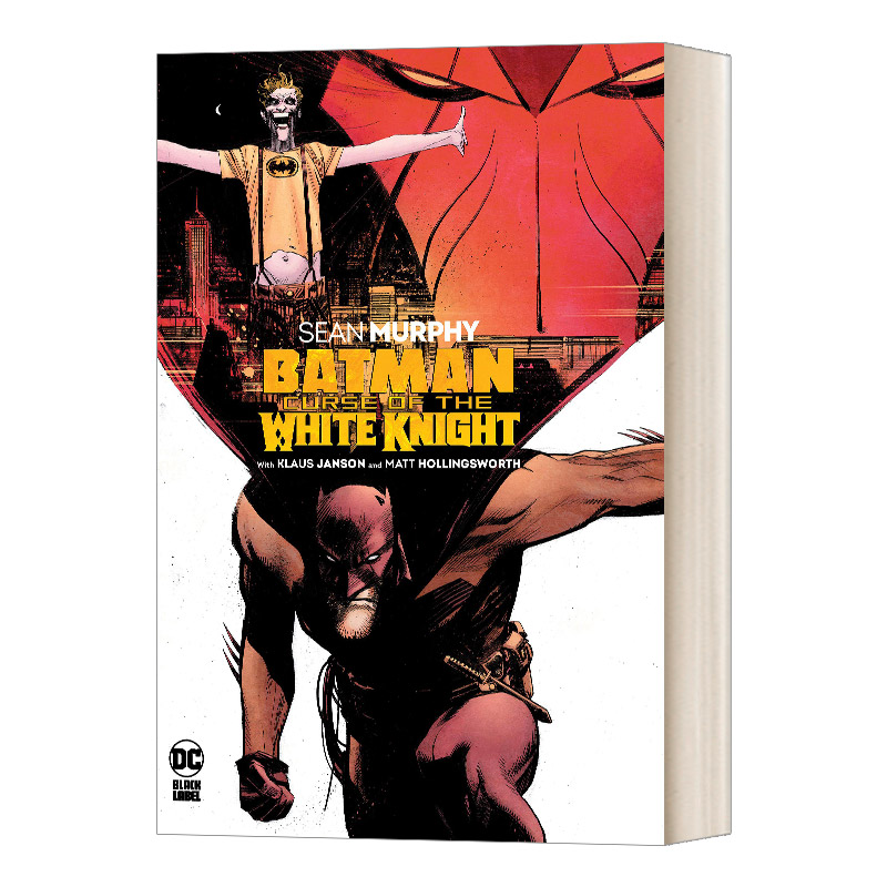 英文原版小说 Batman Curse of the White Knight 蝙蝠侠 白色骑士的诅咒 精装 英文版 进口英语原版书籍