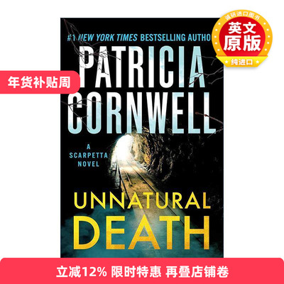 英文原版 Unnatural Death 非自然死亡 法医惊悚小说 金匕首奖作家派翠西·康威尔 英文版 进口英语原版书籍