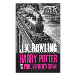 the Stone Harry and 英文版 书籍 英文原版 封面 Philosopher Potter 哈利波特与魔法石 哈1 进口英语原版 成人版