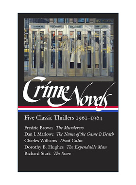 英文原版 Crime Novels Five Classic Thrillers 1961-1964 五部经典惊悚犯罪小说选集 精装美国文库 英文版 进口英语原版书籍
