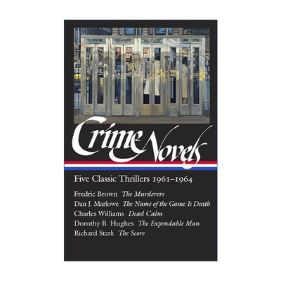 英文原版 Crime Novels Five Classic Thrillers 1961-1964 五部经典惊悚犯罪小说选集 精装美国文库 英文版 进口英语原版书籍