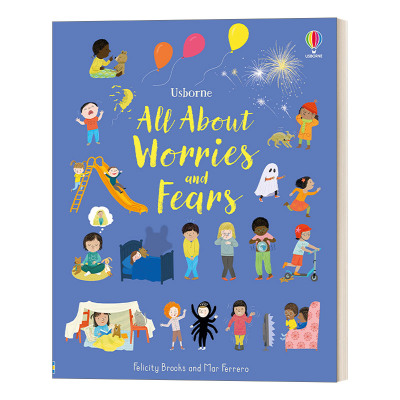 英文原版 All About Worries and Fears 儿童情绪礼仪 精装 英文版 进口英语原版书籍