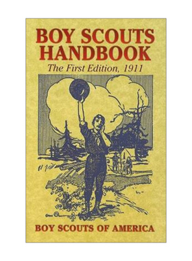 英文原版 Boy Scouts Handbook 美国童子军生存手册 英文版 进口英语原版书籍