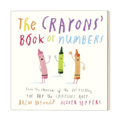 英文原版 The Crayons’ Book Of Numbers 小蜡笔的数字书 小蜡笔大罢工系列 纸板书 儿童绘本 英文版 进口英语原版书籍