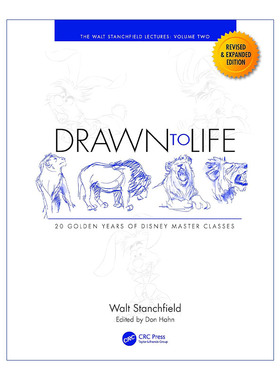 英文原版 Drawn to Life 20 Golden Years of Disney Master Classes 迪士尼动画黄金圣典卷2 第2版 英文版 进口英语原版书籍