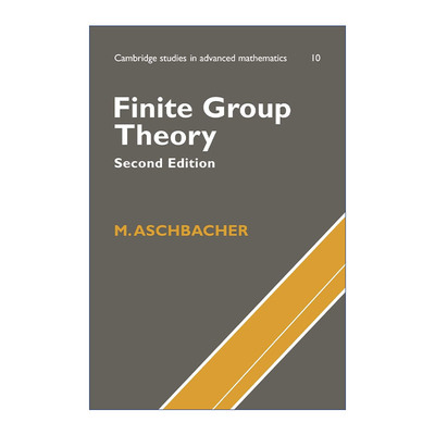 英文原版 Finite Group Theory 有限群论 剑桥高等数学研究系列 英文版 进口英语原版书籍