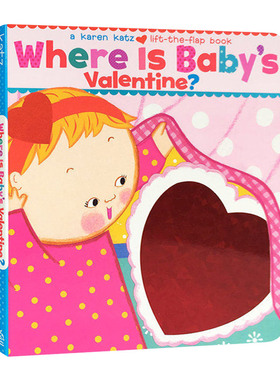 英文原版绘本 Where Is Baby's Valentine 宝贝的情人在哪里  英文版 进口英语原版书籍儿童全英语书