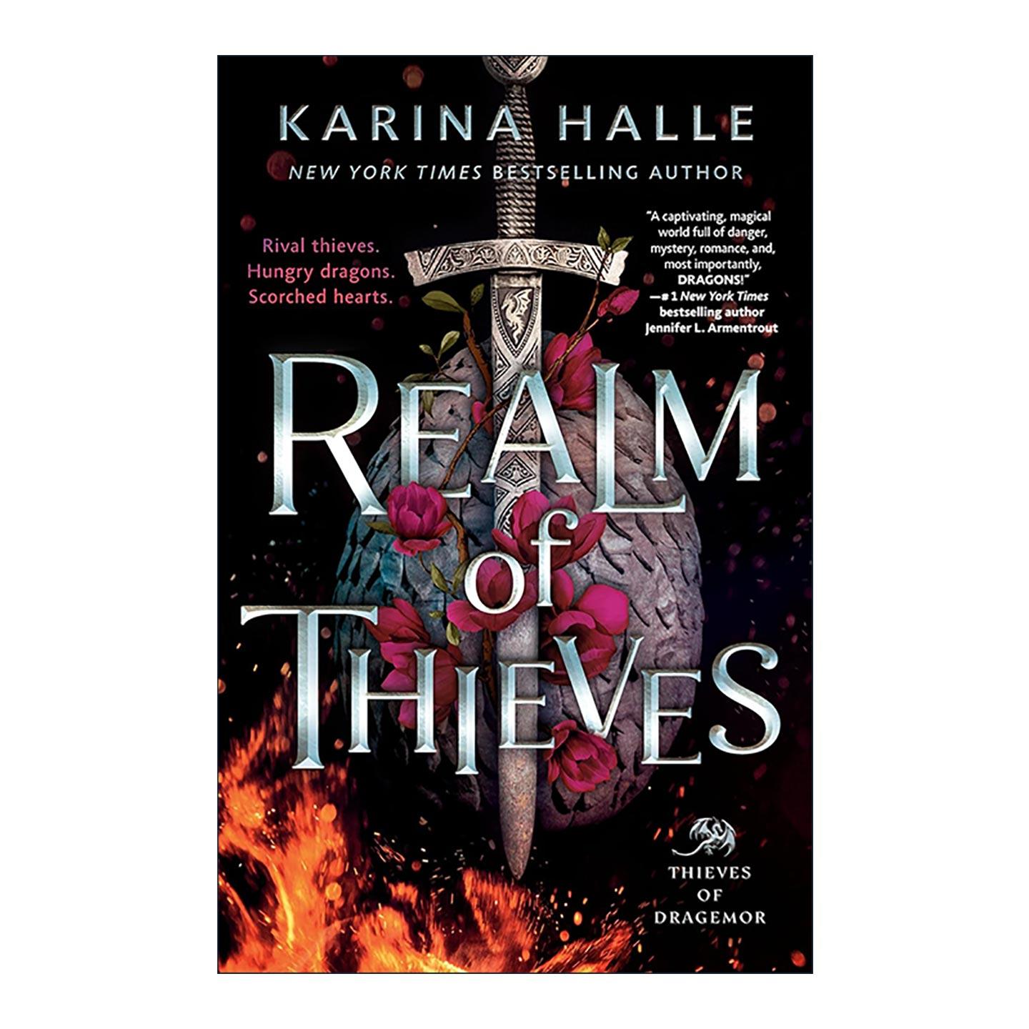英文原版 Realm of Thieves 盗贼王国 奇幻小说 科芮娜·哈莉Karina Halle 英文版 进口英语原版书籍