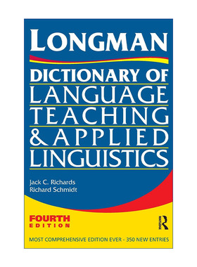 英文原版 Longman Dictionary of Language Teaching and Applied Linguistics 朗文语言教学与应用语言学词典 第4版 英文版