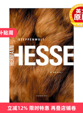 英文原版 Steppenwolf 荒原狼 诺贝尔文学奖作者赫尔曼黑塞 英文版 进口英语原版书籍