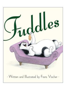 英文原版 Fuddles 法豆猫出走记 迪士尼动画师Frans Vischer 英文版 进口英语原版书籍