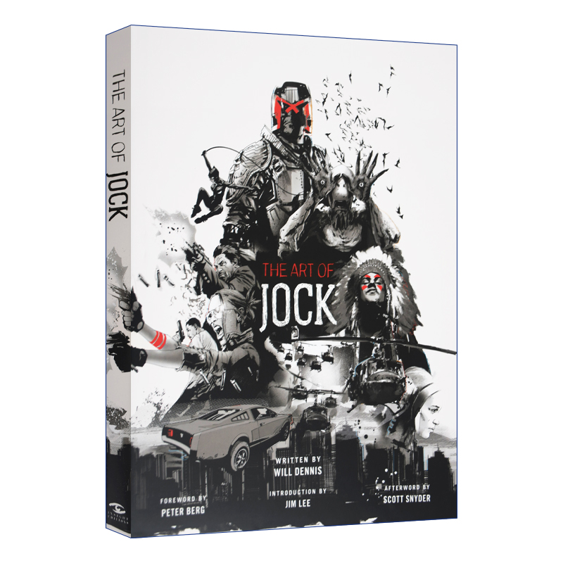 英文原版 The Art of Jock Jock画集游戏原画设定大师画集精装英文版进口英语原版书籍