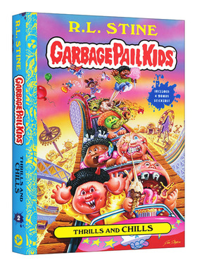 英文原版 Thrills And Chills Garbage Pail Kids Book 2 惊险和寒战 垃圾桶小子系列2 精装 英文版 进口英语原版书籍