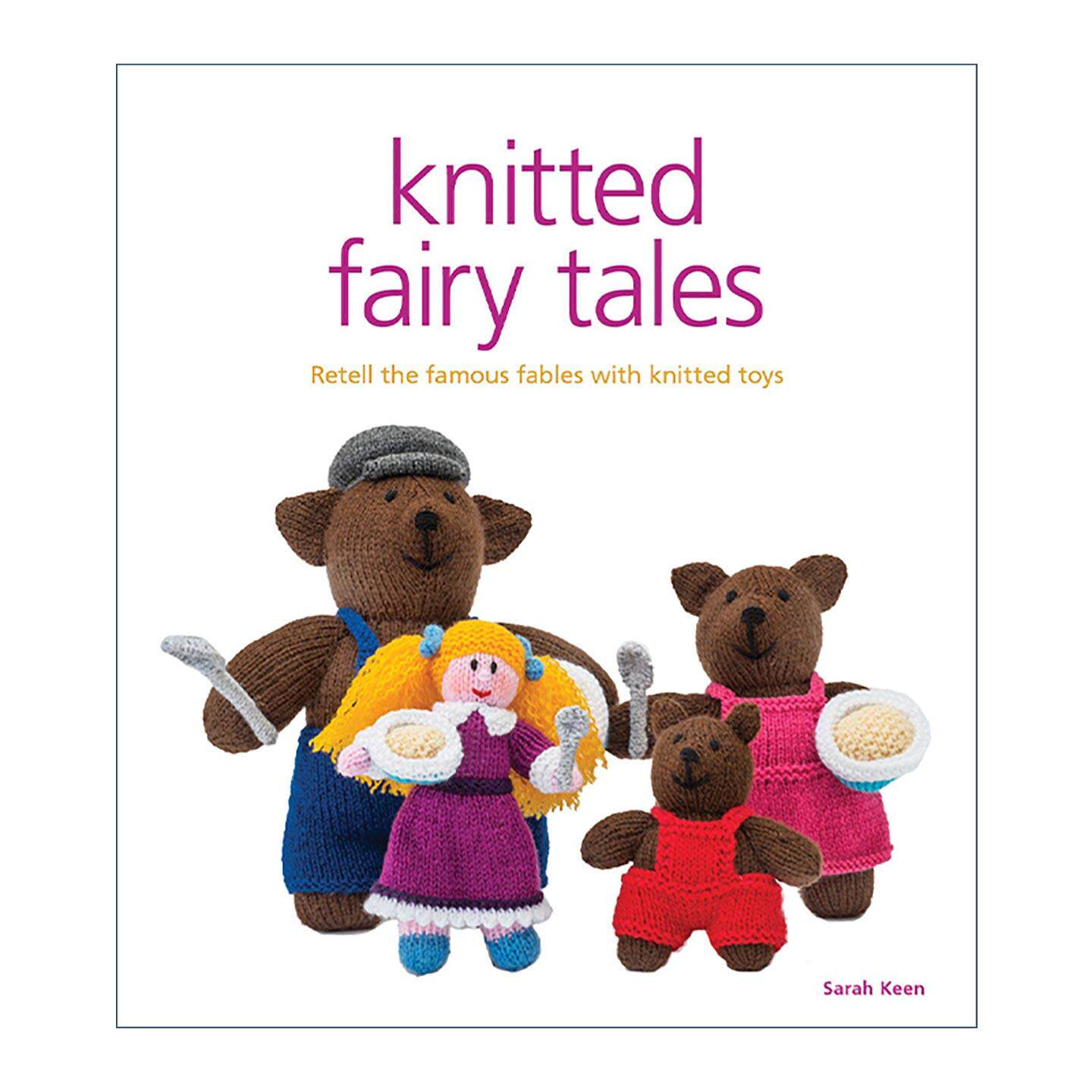 英文原版 Knitted Fairy Tales 童话故事人物手工编织书 小红帽 白雪公主 灰姑娘 英文版 进口英语原版书籍