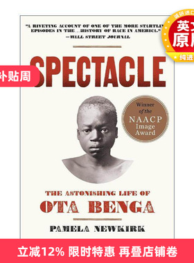 英文原版 Spectacle 奇观 奥塔·本加的惊人一声 有色人种进步协会形象奖 英文版 进口英语原版书籍