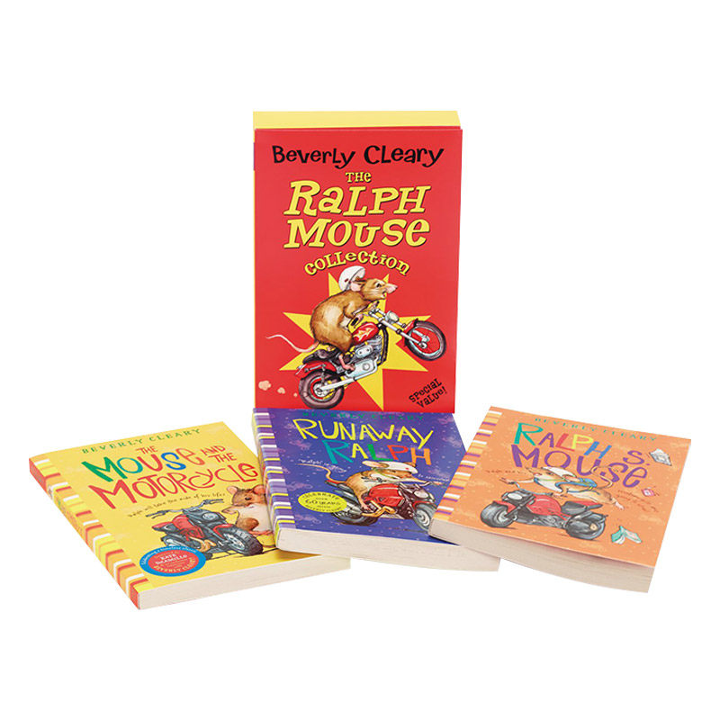 英文原版 The Ralph Mouse Collection 老鼠拉尔夫三册套装 贝芙莉·克莱瑞 英文版 进口英语原版书籍