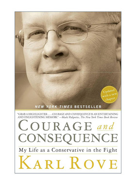 英文原版 Courage and Consequence 我的奋斗人生 卡尔·罗夫自传 英文版 进口英语原版书籍