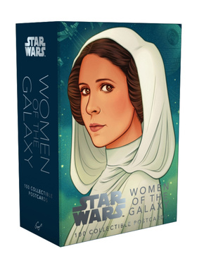 英文原版 Star Wars Women of the Galaxy 100 Postcards 星球大战 银河女性 100张明信片 英文版 进口英语原版书籍