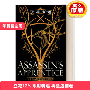 英文原版 Assassin's Apprentice The Farseer Trilogy Book 1 刺客正传I 刺客学徒 插图精装收藏版 豆瓣推荐 奇幻小说 英文版
