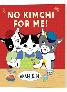 英文原版绘本 No Kimchi For Me Yoomi Friends and Family 我不吃泡菜 3-7岁儿童绘本 韩裔家庭 Aram Kim 英文版 进口英语原版书