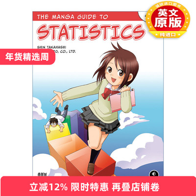 漫画统计学进口英语原版书