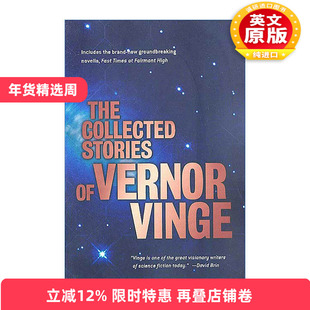 英文原版小说 The Collected Stories of Vernor Vinge 弗诺文奇科幻小说集 雨果奖五冠王 科幻大师 英文版 进口英语原版书籍