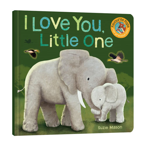 我爱你小家伙 英文原版 I Love You Little One Pops for Tots 立体翻翻书 亲情纸板书 英文版幼儿认知绘本 睡前阅读英语启蒙读物