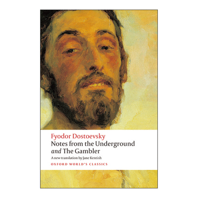 英文原版 Notes from the Underground and The Gambler 地下室手记 赌徒 陀思妥耶夫斯基 牛津世界经典系列 英文版 进口书籍